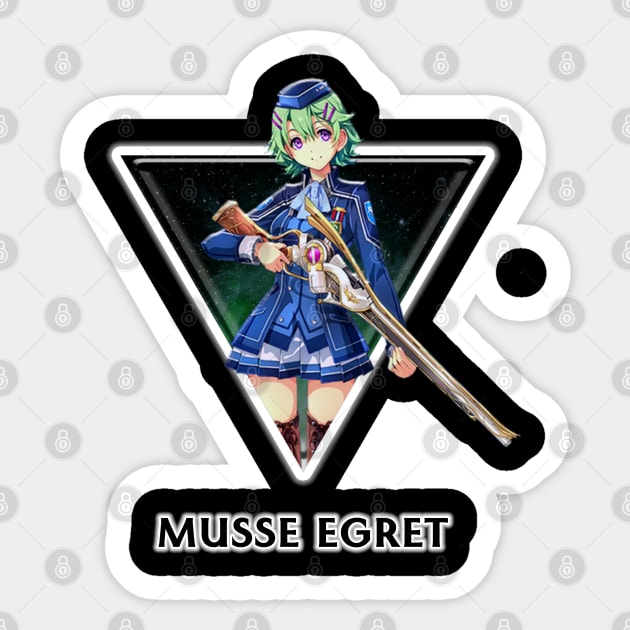 Trails of Cold Steel - Musse Egret Sticker by RayyaShop